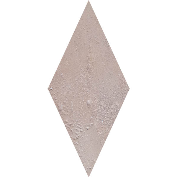 Cotto vecchio bianco aged  lozenge 21,5/10/2,5