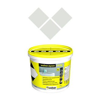 Voeg-kleefmortel epoxy easy white 2,5kg