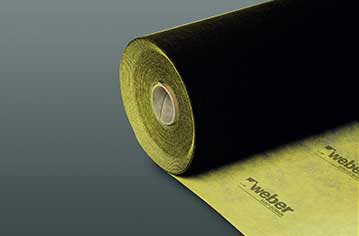 Ontkoppelingsmat webersys flex roll per m2