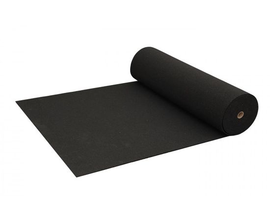 Regupol rubber ondermat 10mm - rolbreedte 125cm