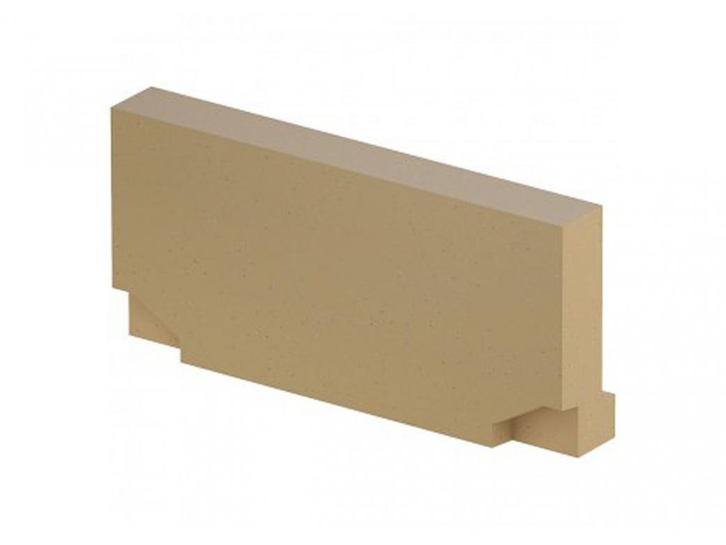 Euroline 60 eindplaat gesloten 11,8/5,7 (bxh)