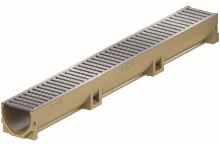 Euroline 100 goot GALVA sleufrooster 100/11,8/9,7 (38700)