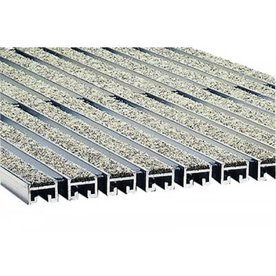 Cleanbox mat,  vilten strips, lichtgrijs 50/100/2,0