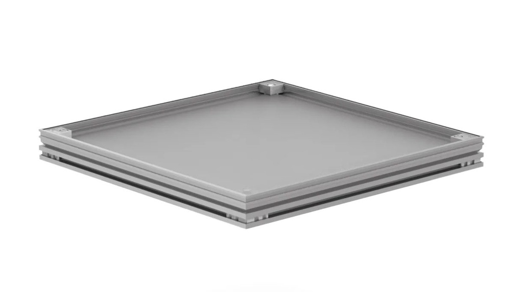 Deksel Alucover light low 70/70/5,0 (opening 60/60) A15