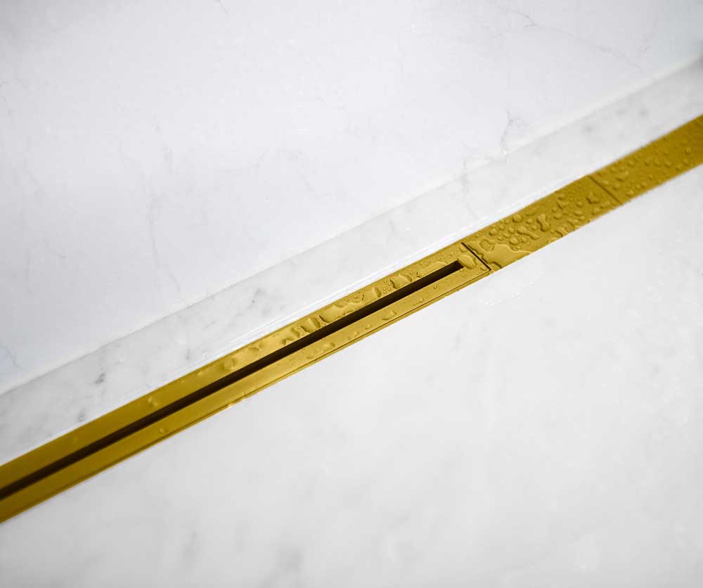 Douchegoot Carrodrain Twiggi low gold 600xtra