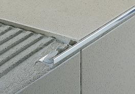 Hoekprofiel inox 8 mm 2,7 lm (91644)