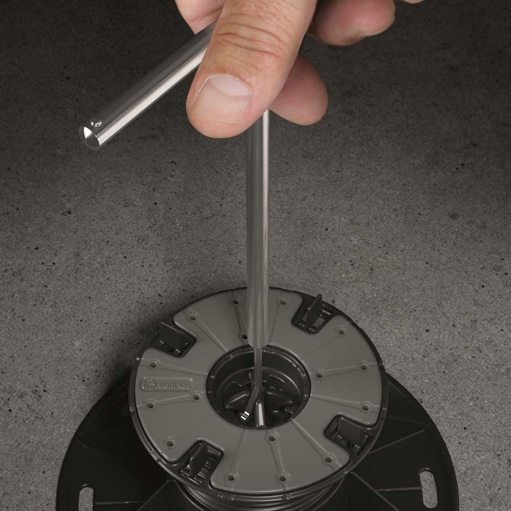 Tegeldrager sleutel (19376)