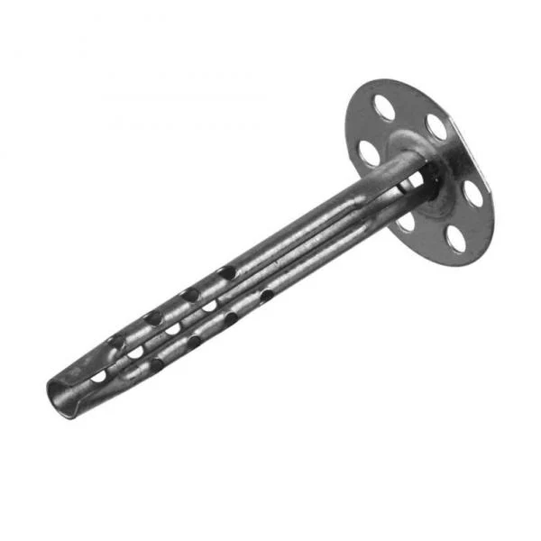 Bouwplaat metalen inslagpen 80mm (per 10)