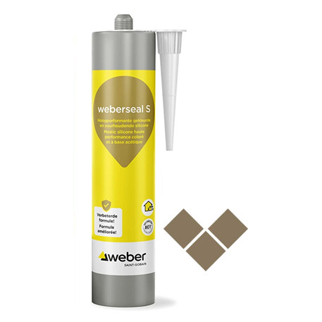 Silicone Weberseal S oak 300ml