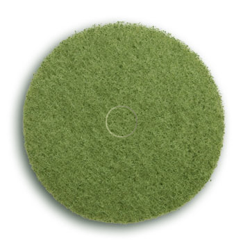 Pad groen voor éénschijfmachine 17"