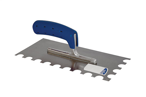 Lijmkam getand 'softgrip' 280mm half ronde tand N31