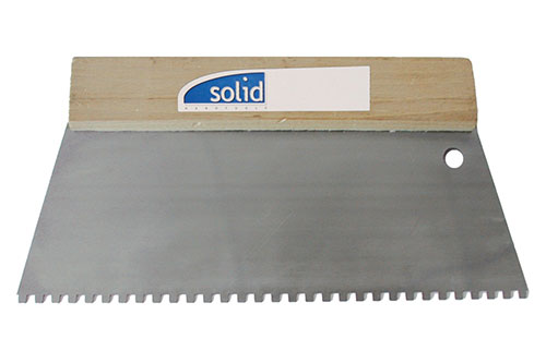 Lijmkam met houten greep 250mm-6x6mm