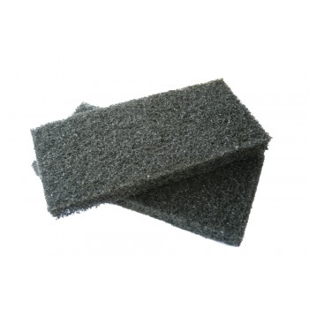 Schuurspons vervanging zwart, grove epoxy spons 250x120 (2st