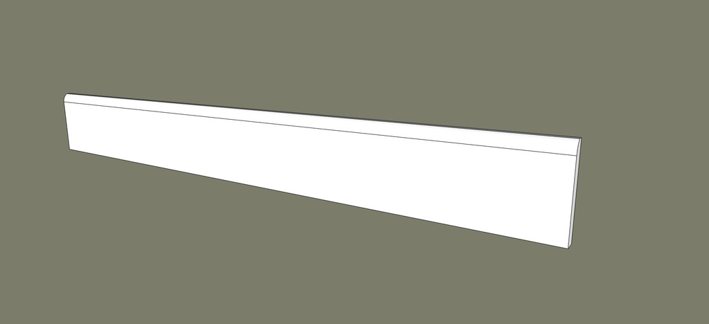 Blauwe steen diamantgezaagd plint 7/60/1,5 NG