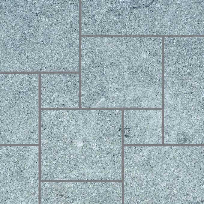 Blauwe steen sabbiato grijs romeins verband/3,0 NG