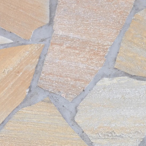 [NAT.173.0001] Gobi yellow opus incertum natuurruw 1,5 à 3 cm (10à14st/m²)