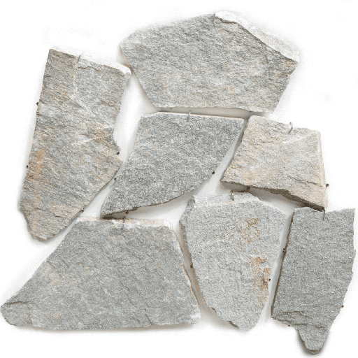 [NAT.174.0001] Gris desierto opus incertum big natuurruw 2,5 à 3 cm