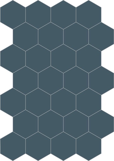[330.031.0040] Colors hexagon prussia 20/23/1,4