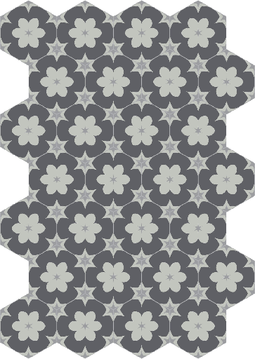 [330.033.0036] Decori hexagon ariel urban 20/23/1,4