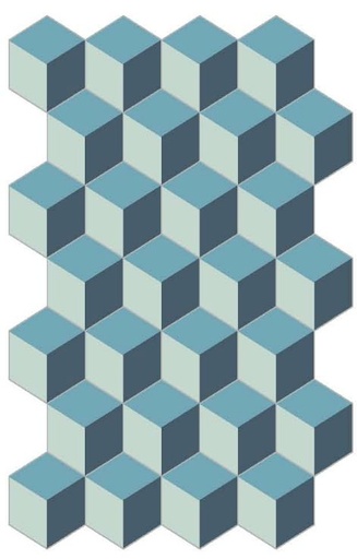 [330.033.0099] Decori hexagon cubic pacific 20/23/1,4