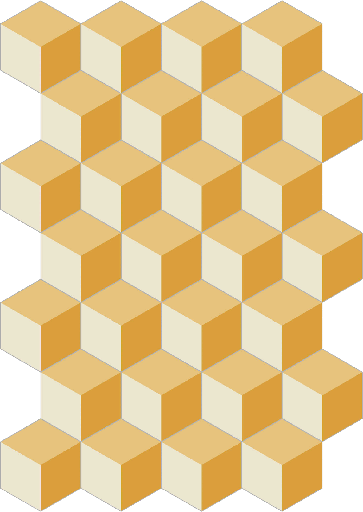 [330.033.0135] Decori hexagon cubic sun 20/23/1,4