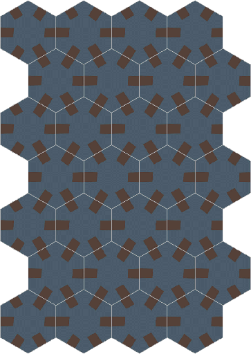 [330.033.0304] Decori hexagon tac night 20/23/1,4