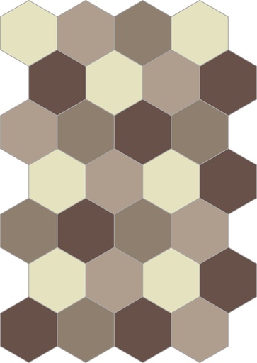 [330.033.0327] Colors blends hexagon autunno 20/23/1,4