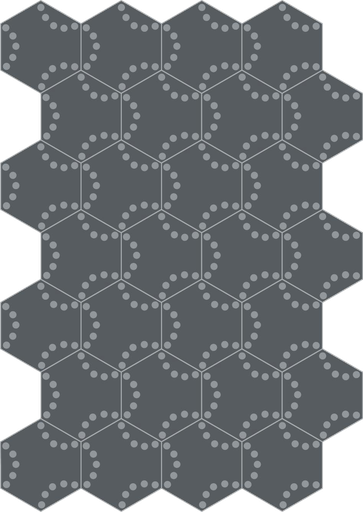 [330.033.0351] Colors hexagon lunas sombra A 20/23/1,4