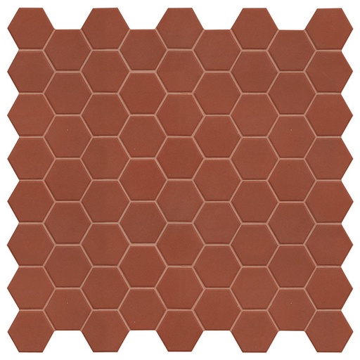 [340.036.0013] Six rusty red 4,3x3,8 matt 31,6/31,6/0,45