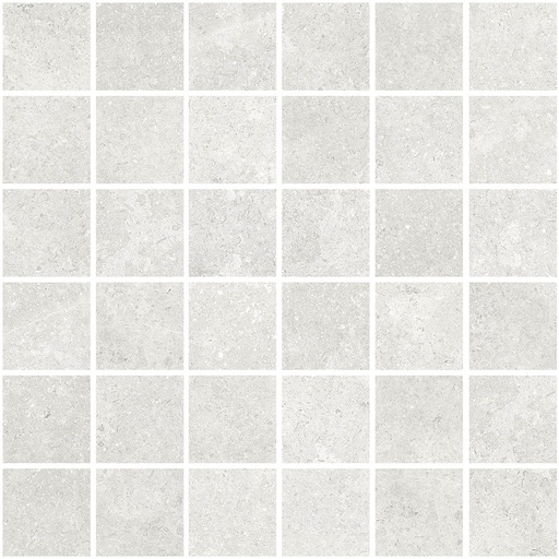 [340.050.0041] Clear white mosaico 5x5 30/30/0,85 nat/rett.