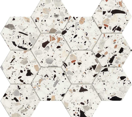 [430.022.0037] Verona square hexagon 30/34/0,95 nat/rett.