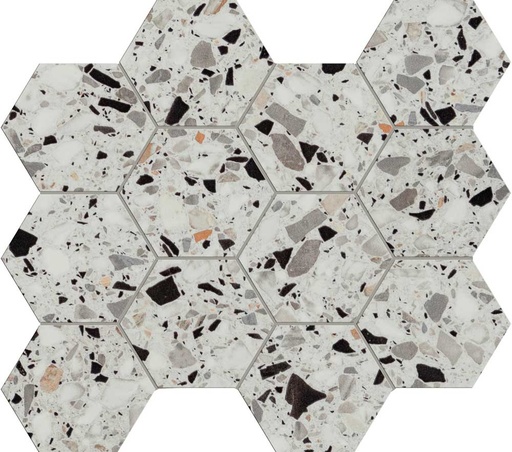 [430.022.0038] Verona bridge hexagon 30/34/0,95 nat/rett.