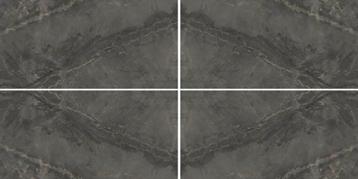 [501.006.0045] Flora black bookmatch 60/120/0,95 glanz/rett. (per set/4st)