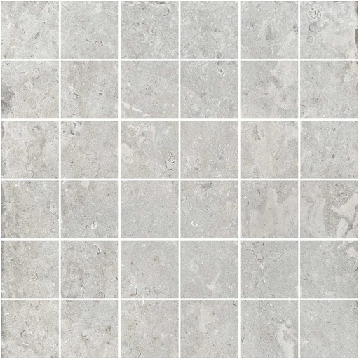 [502.004.0027] Paraphe grey mosaico mix 30/30/1,0 nat/rett.