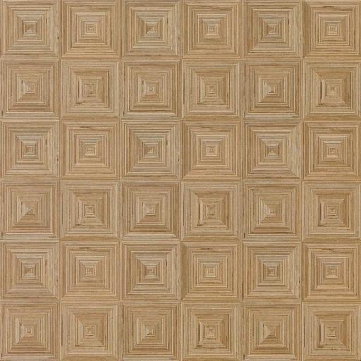 [641.008.0058] Tatami beige texture intarsio 60/60/1,0 nat/rett.