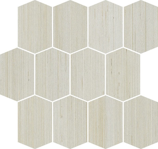 [641.008.0073] Tatami bianco losanga 30/30/1,0 nat/rett.