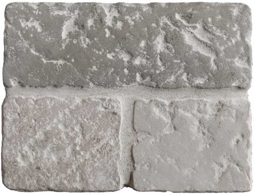 [870.011.0004] Castle stones french bricks earl grey/0,6 à 0,8 - 1,2,3