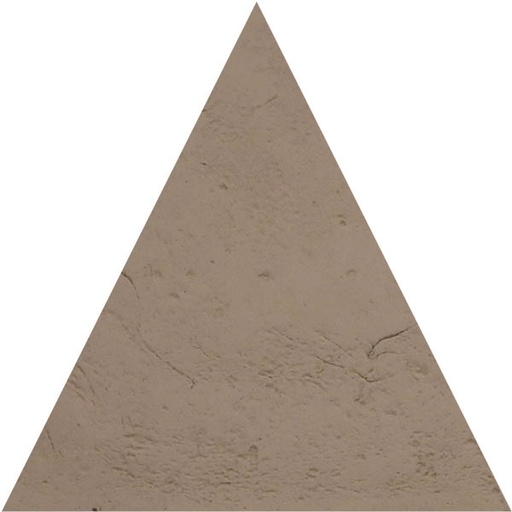 [890.001.0126] Cotto vecchio beige aged triangle 20/2,5