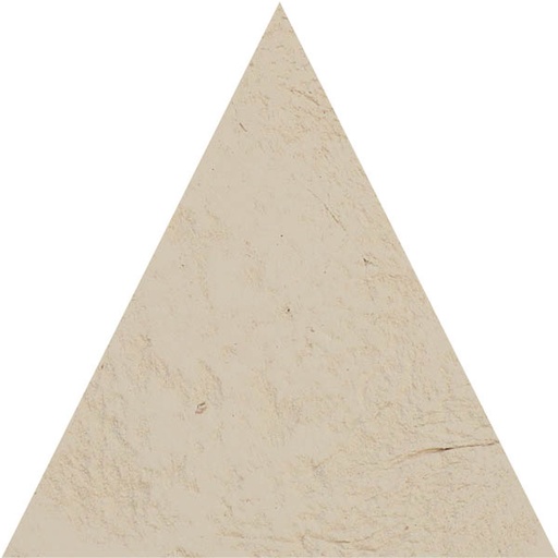 [890.001.0147] Cotto vecchio giallo aged triangle 20/2,5