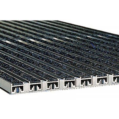 [926.007.0009] Cleanbox mat, vilten strips, antraciet 40/60/2,0