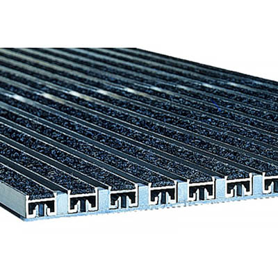 [926.007.0010] Cleanbox mat, vilten strips, antraciet 50/75/2,0