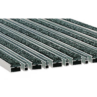 [926.007.0012] Cleanbox mat, vilten strips+ borstelhaar, antraciet 40/60/2