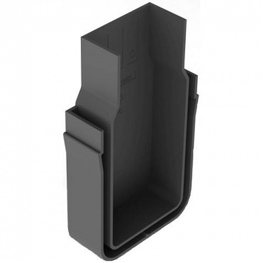 [926.009.0005] Slimline goot (kunststof) eindplaat