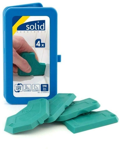 [997.004.0003] Silicone voeg spatel hoeken/rondingen (4st)