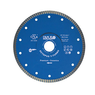 [997.010.0019] Diamantschijf octopus turbo 125x22,2/premium ceram (droog)