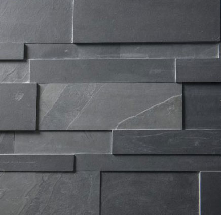 [NAT.007.0047] Black slate natuuruw 3D strips 5/7/14-1/1,5/2