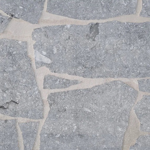 [NAT.008.1815] Blauwe Steen opus incertum gezaagd 2 cm